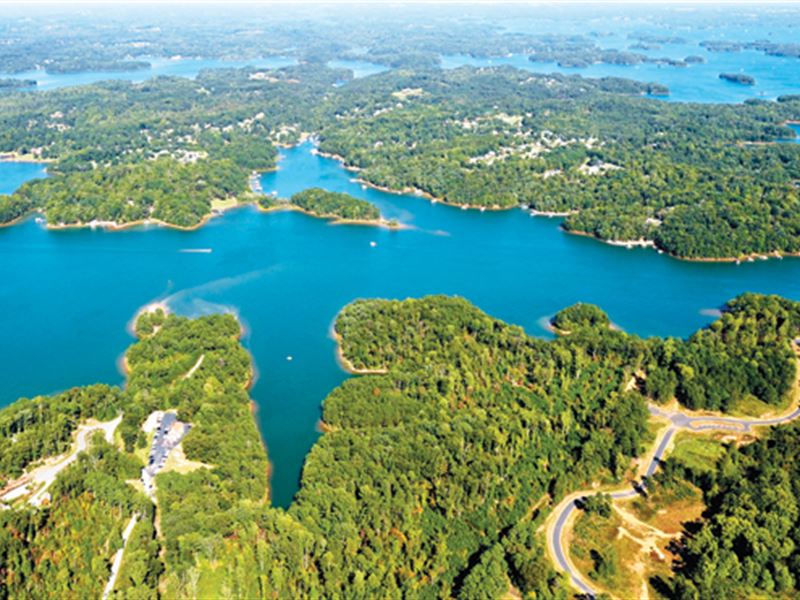 Lake Lots From Only $19,900 : Seneca : Oconee County : South Carolina