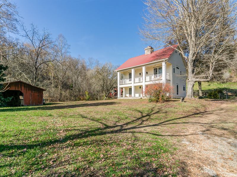 Rebuilt 1900&#39;S Home And 100 Acres : Farm for Sale : Columbia : Maury County : Tennessee : FARMFLIP