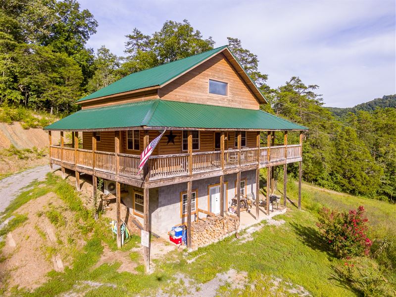 Log Home Land In East Tn Mountains : Farm for Sale : Thorn Hill : Hancock County : Tennessee ...